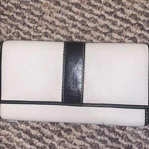 Coach leather wallet
